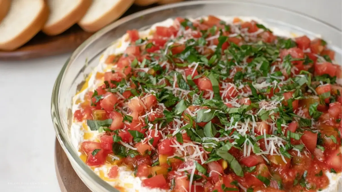 Creamy Bruschetta Dip
