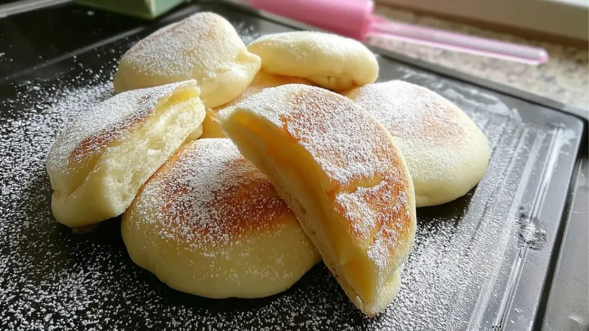 Stovetop Custard Cream Buns