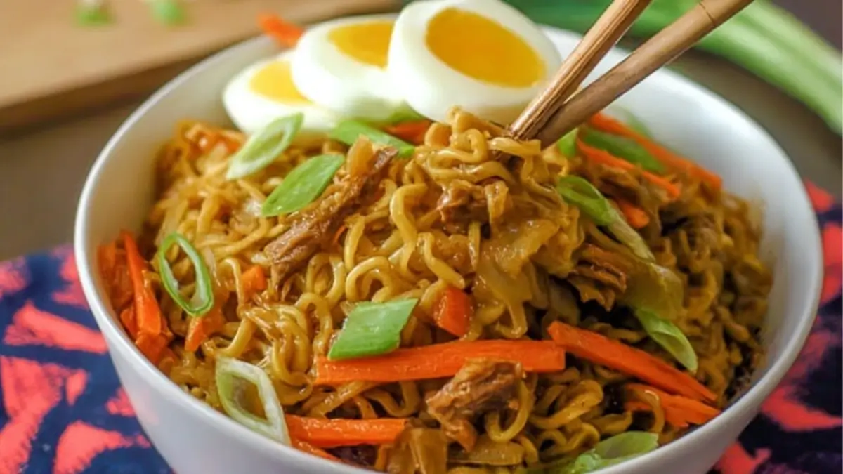 Crock Pot Chicken Ramen