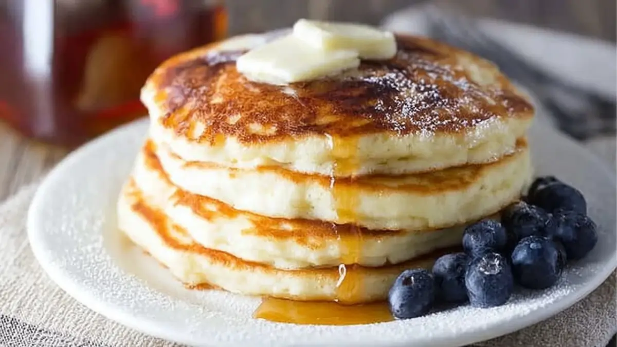 Fluffy Ricotta Pancakes