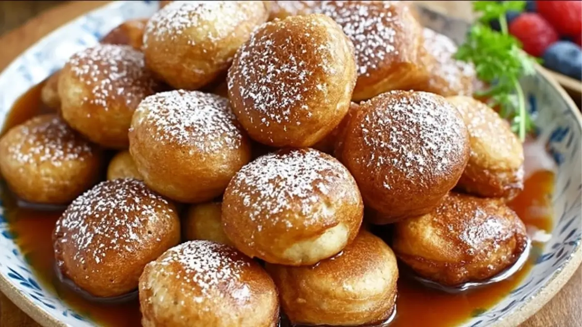 Mini Pancake Sausage Bites
