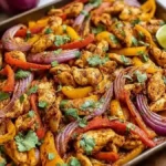 Easy Sheet Pan Chicken Fajitas