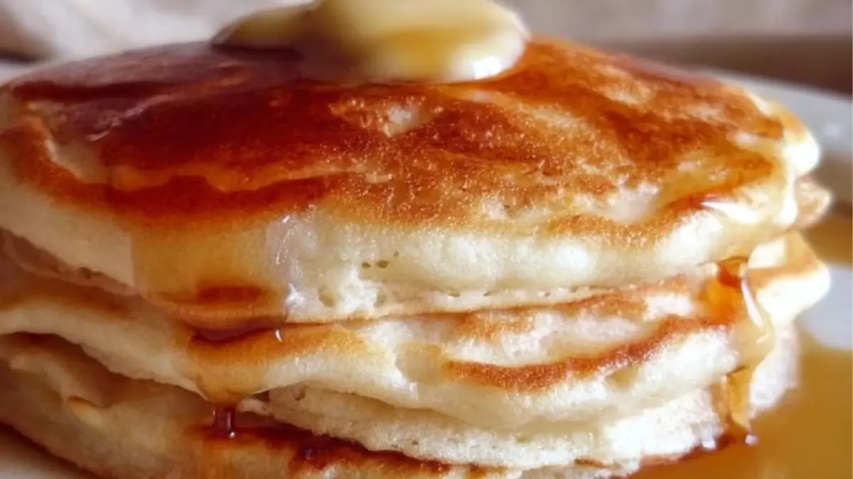 Vanilla Cinnamon Buttermilk Pancakes