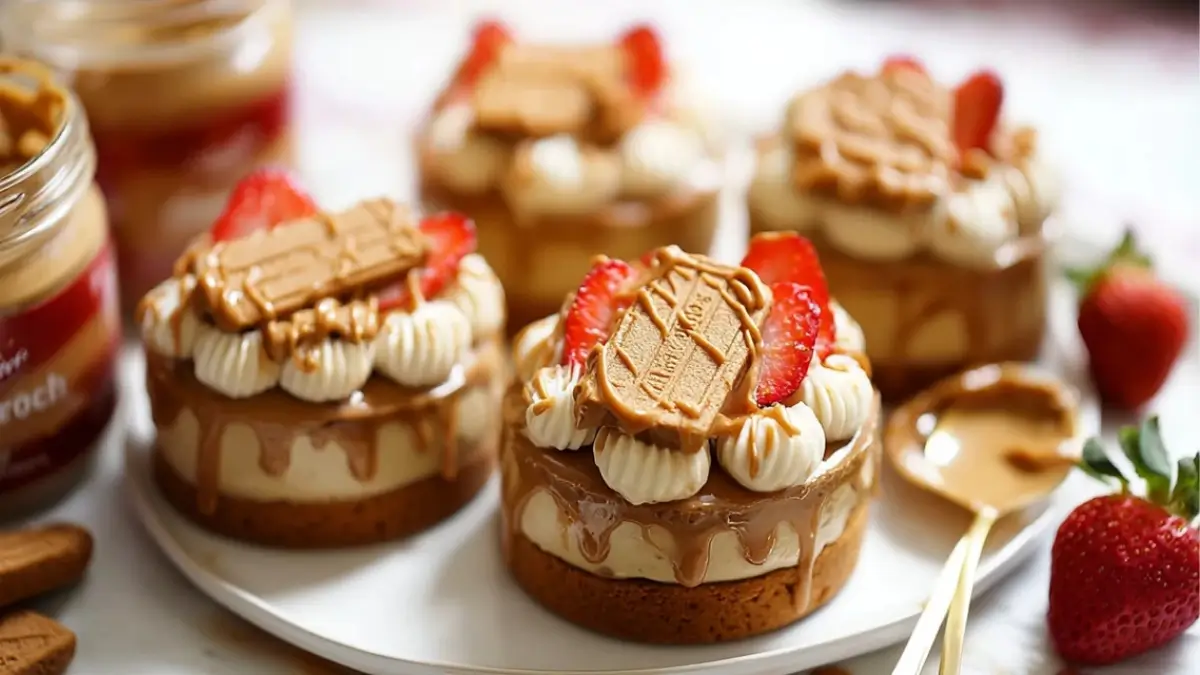 Easy No-Bake Biscoff Dessert