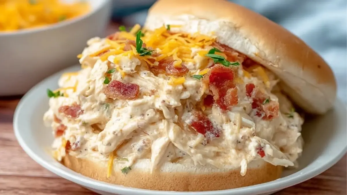 Creamy Crockpot Crack Chicken