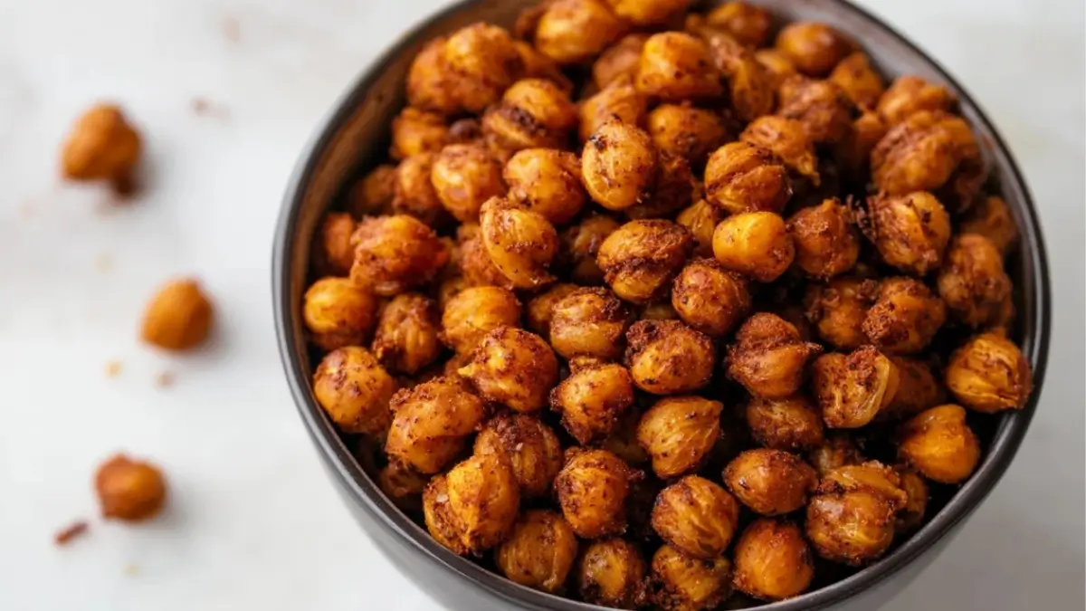 Crispy Roasted Chickpeas