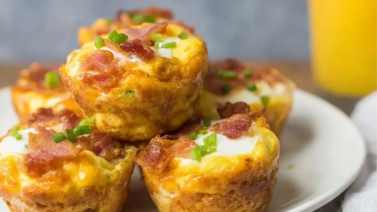 Bacon, Egg, and Cheese Breakfast Bites