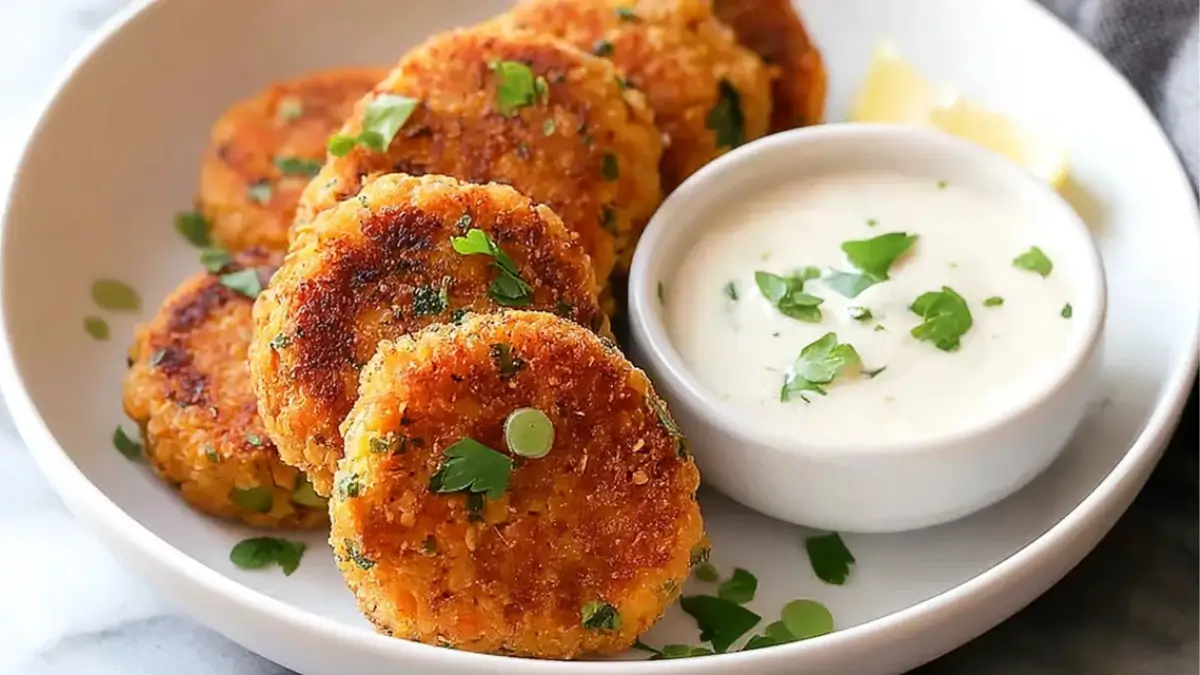 Crispy Chickpea Fritters