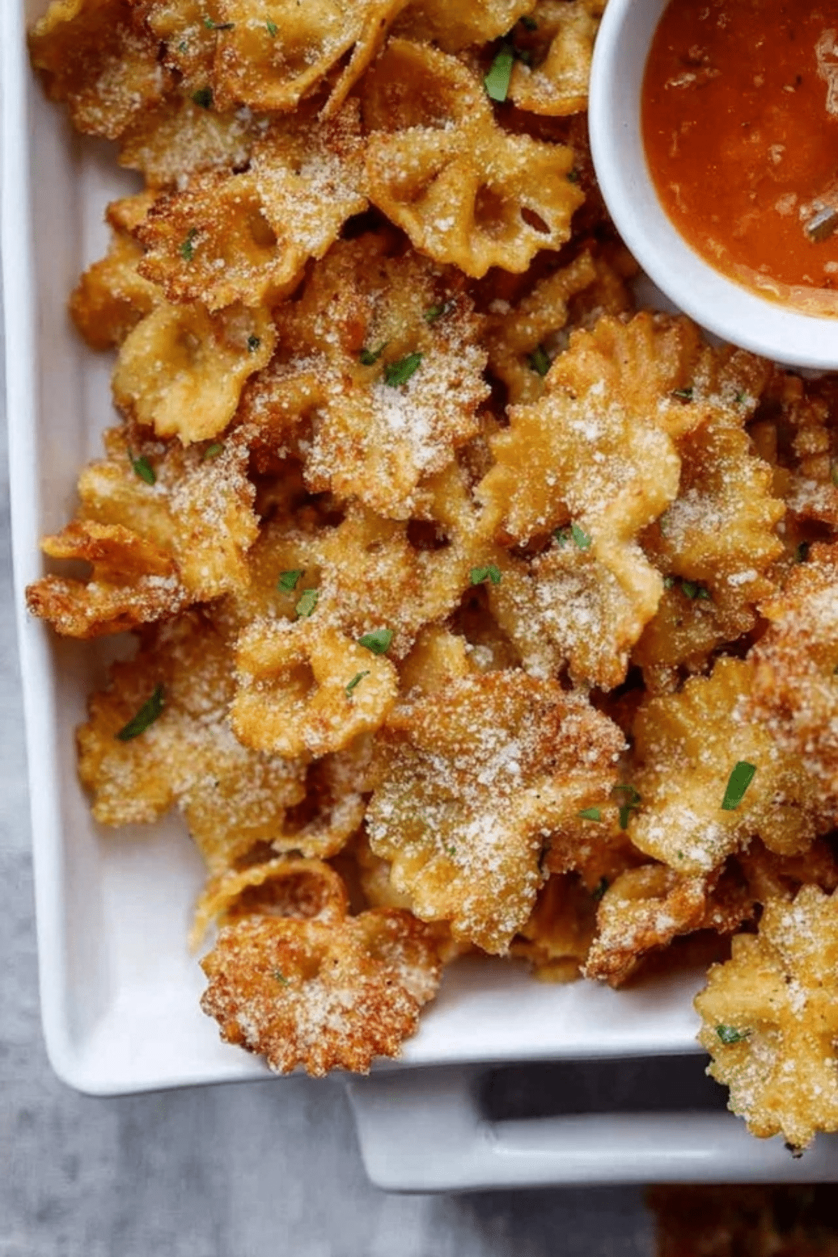 Air Fryer Pasta Chips