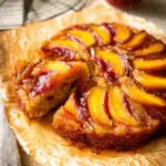 Bourbon Peach Upside Down Cake