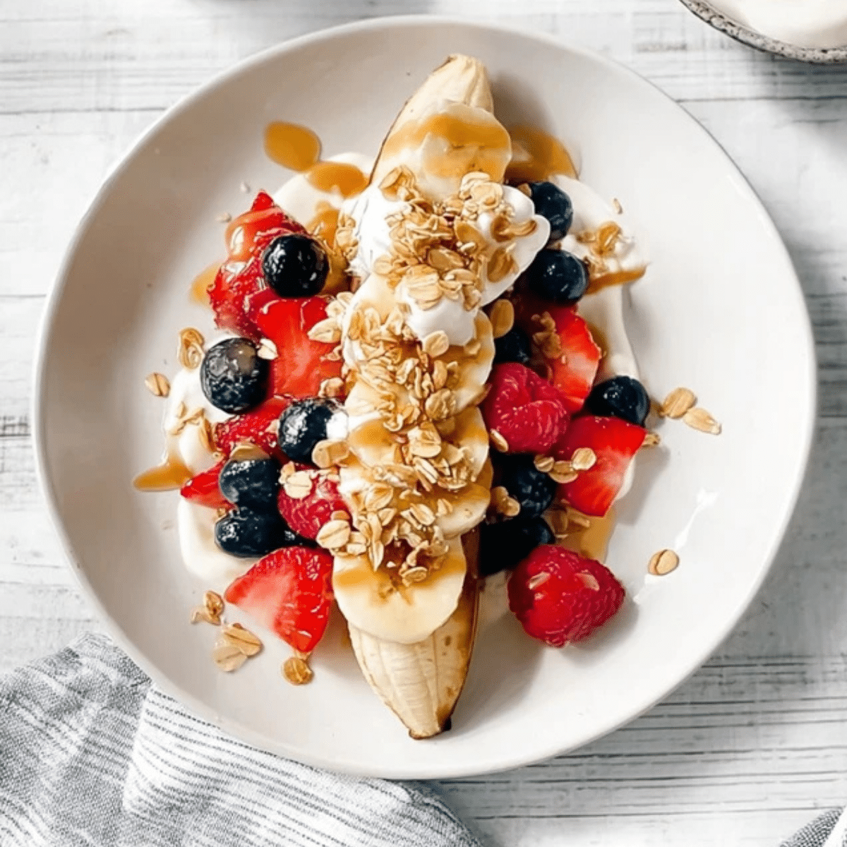 Breakfast Banana Split