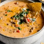 Cheesy Ground Beef Enchilada Chili