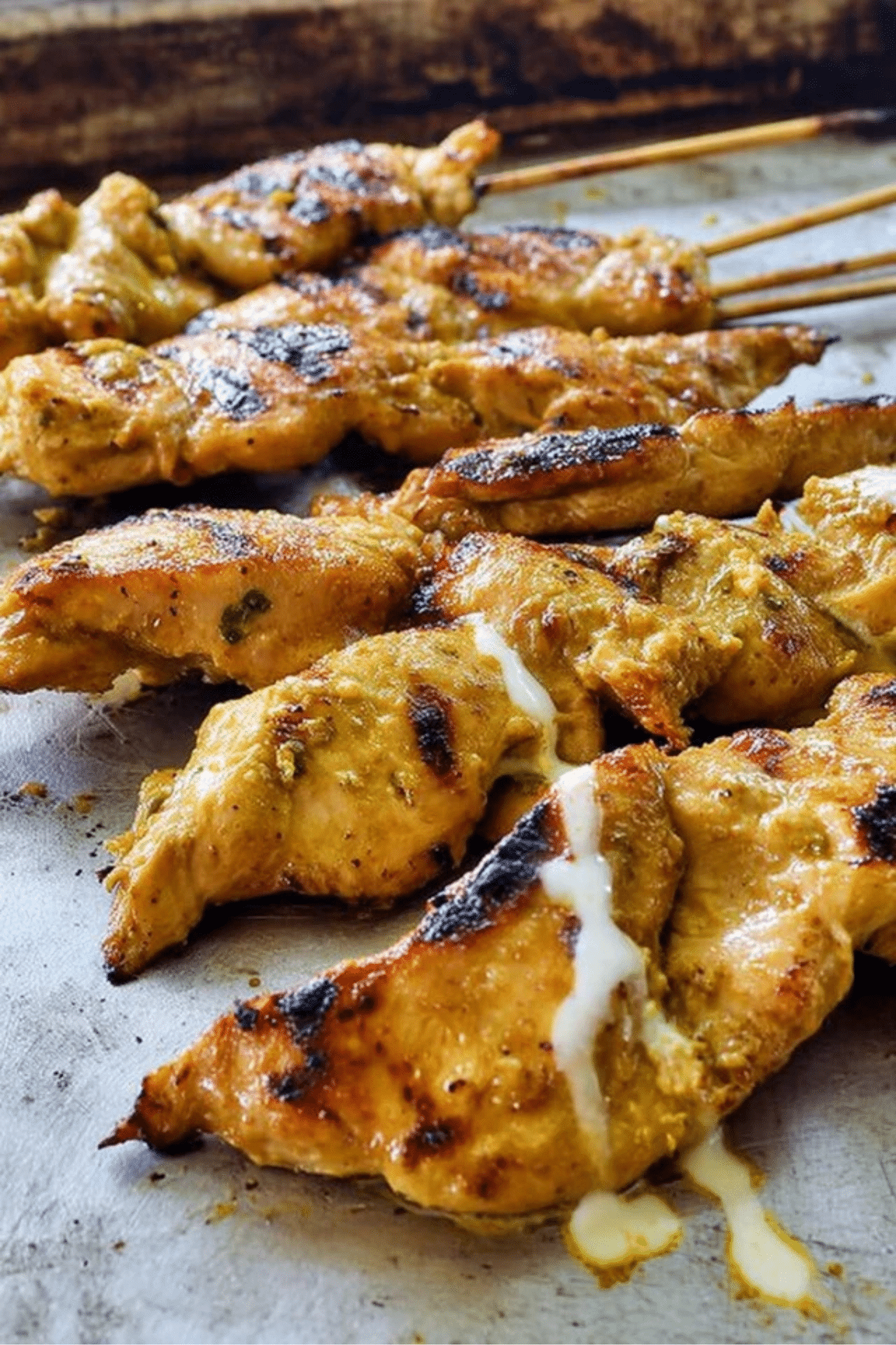 Grilled Chicken with Alabama White Sauce