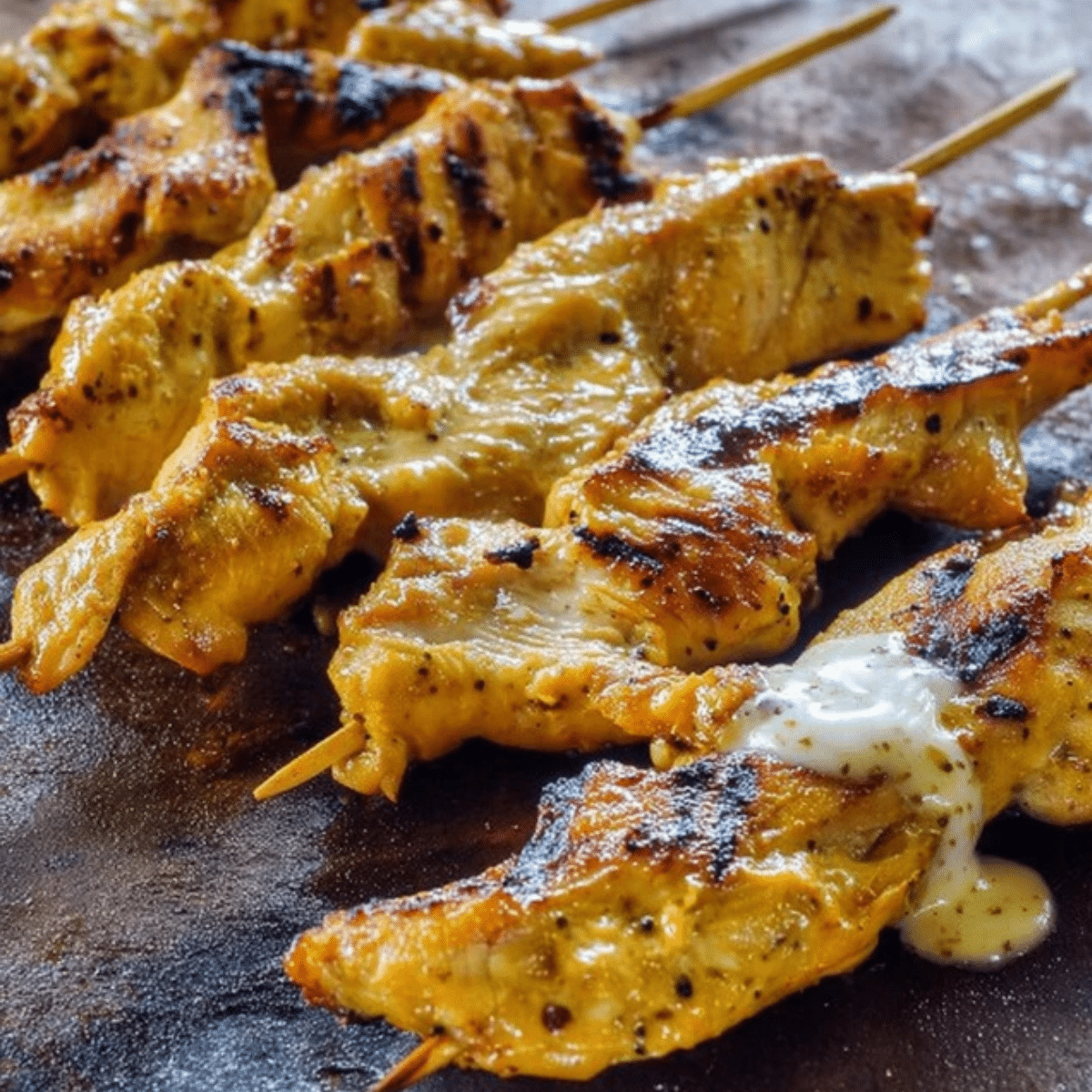 Grilled Chicken with Alabama White Sauce