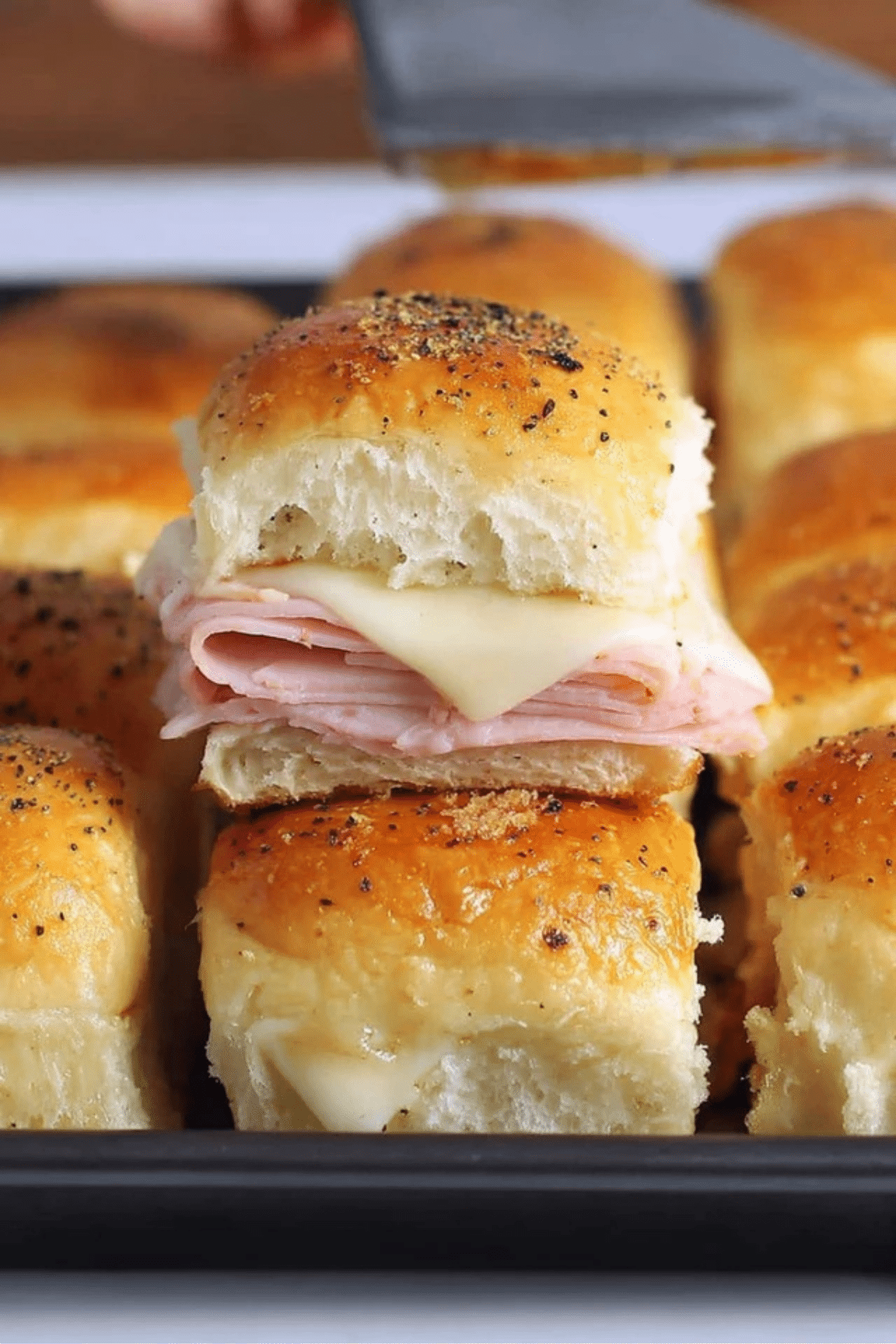 Ham and Havarti Cheese Sliders