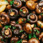 Honey Balsamic Garlic Mushrooms