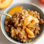 Easy Peach Crisp
