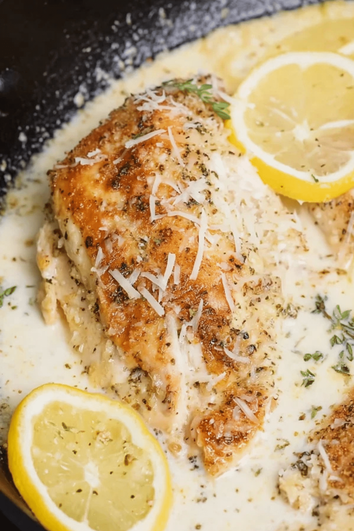One Pan Lemon Parmesan Chicken