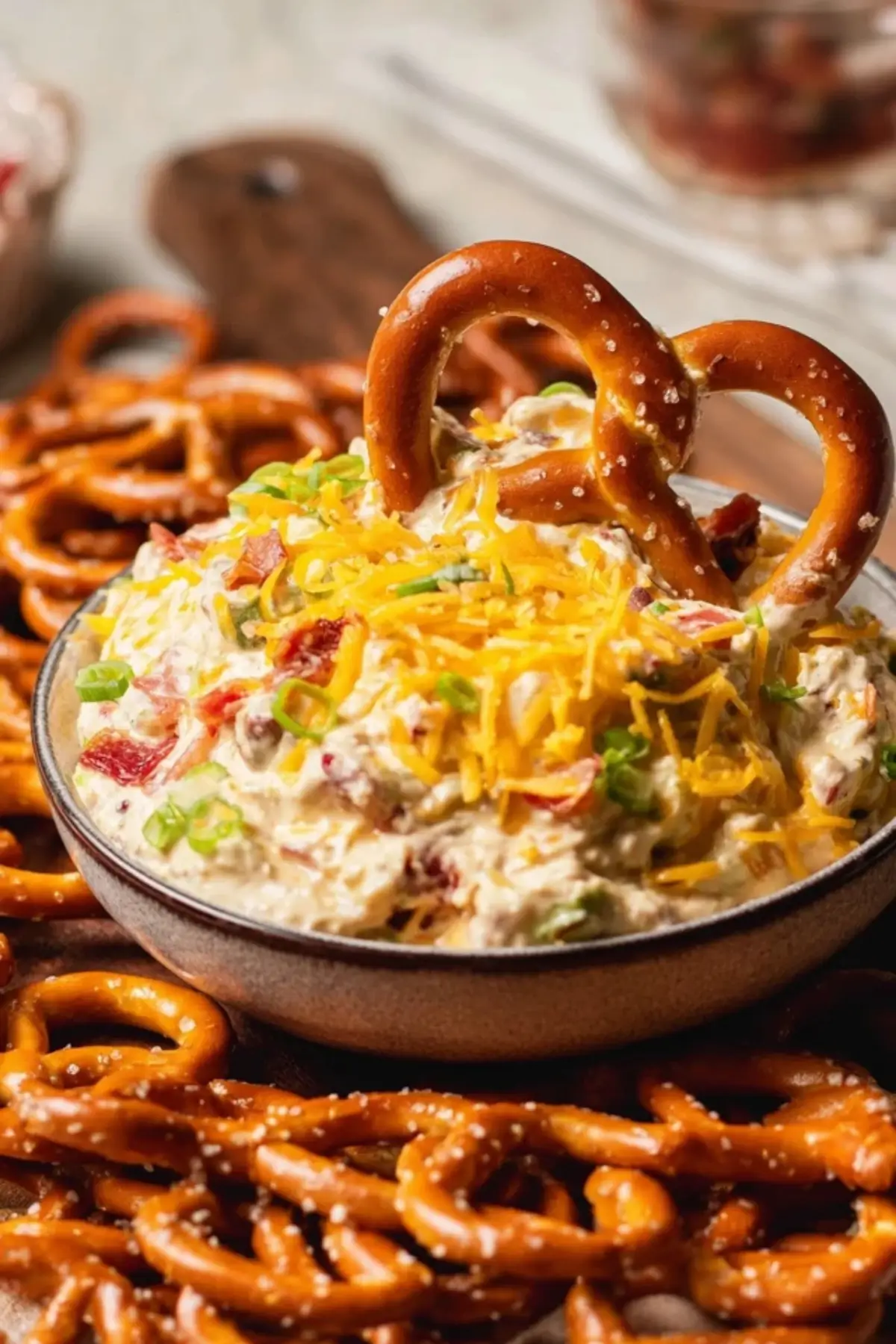 Easy Creamy Pretzel Dip Easy Creamy Pretzel Dip