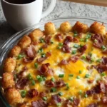 Bacon, Egg, and Tater Tot Casserole