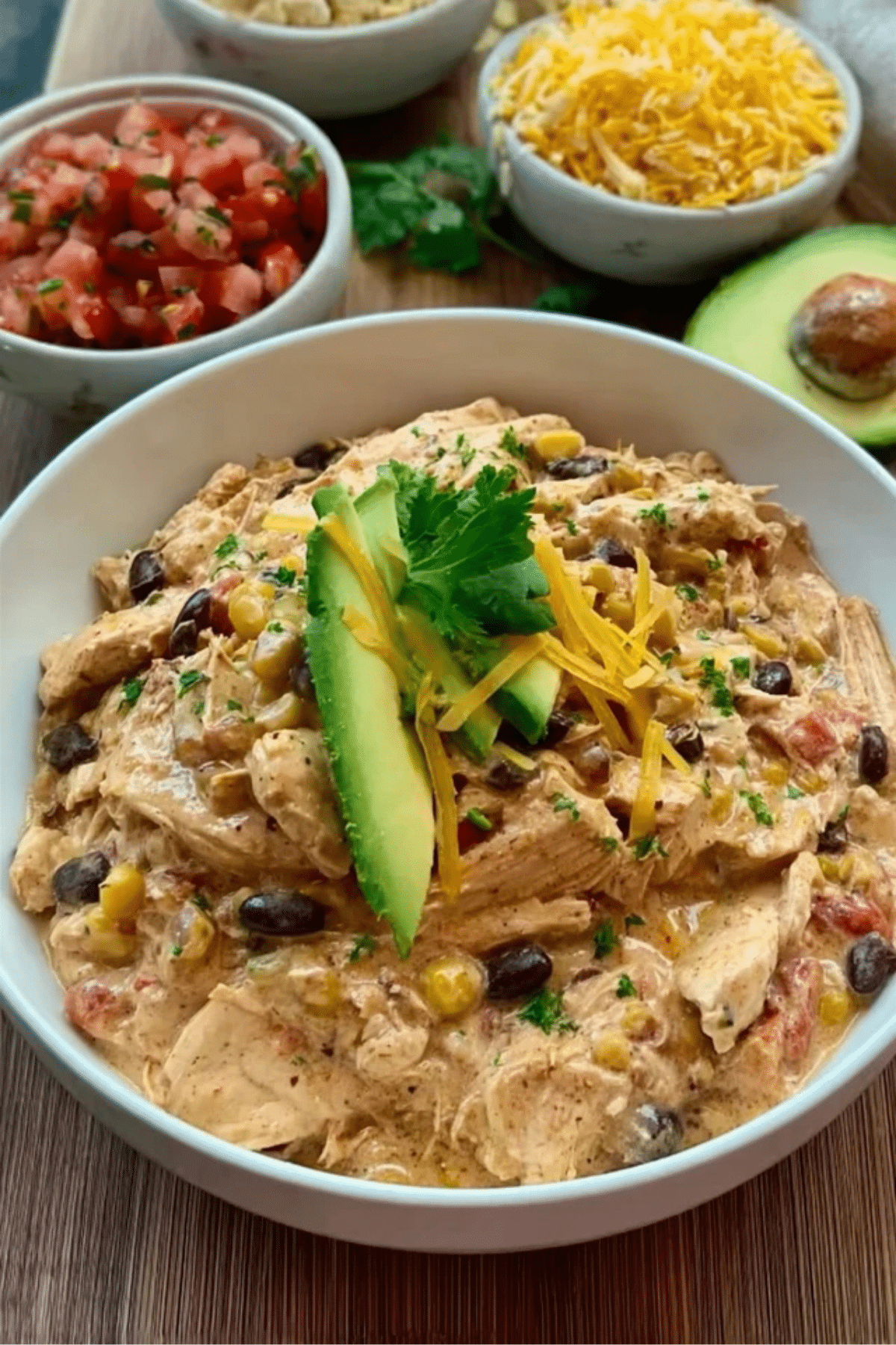 Creamy Slow Cooker Fiesta Chicken