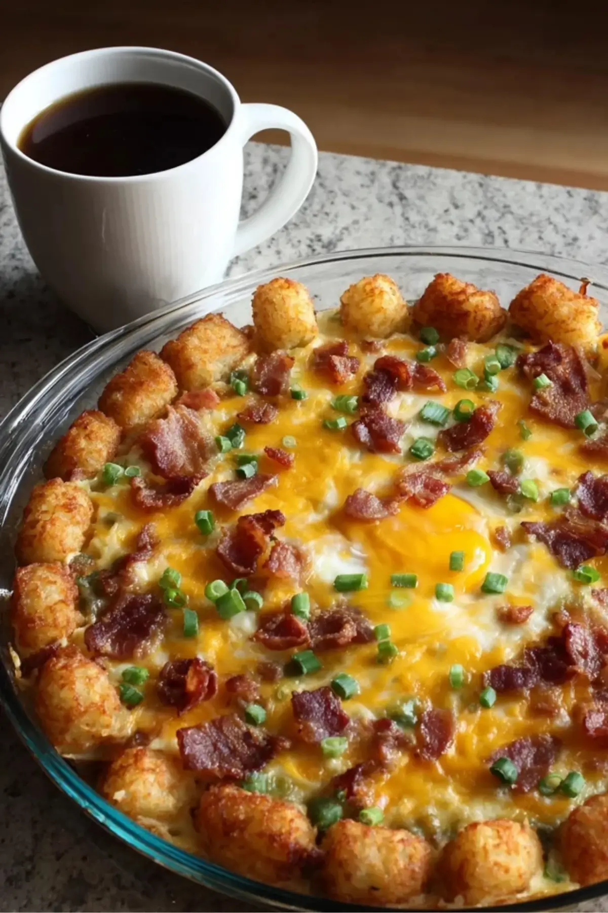 Bacon, Egg, and Tater Tot Casserole Bacon, Egg, and Tater Tot Casserole