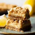 Oatmeal Lemon Crumble Bars