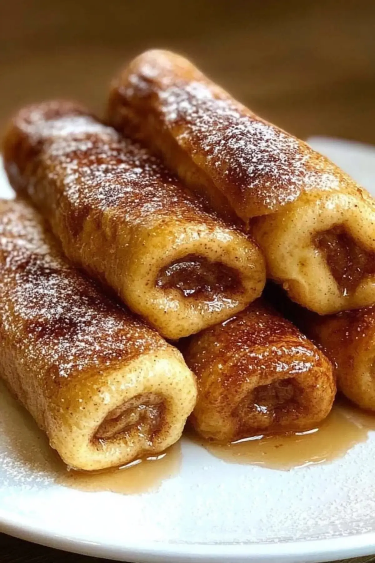 Cinnamon Roll French Toast Roll-Ups Cinnamon Roll French Toast Roll-Ups