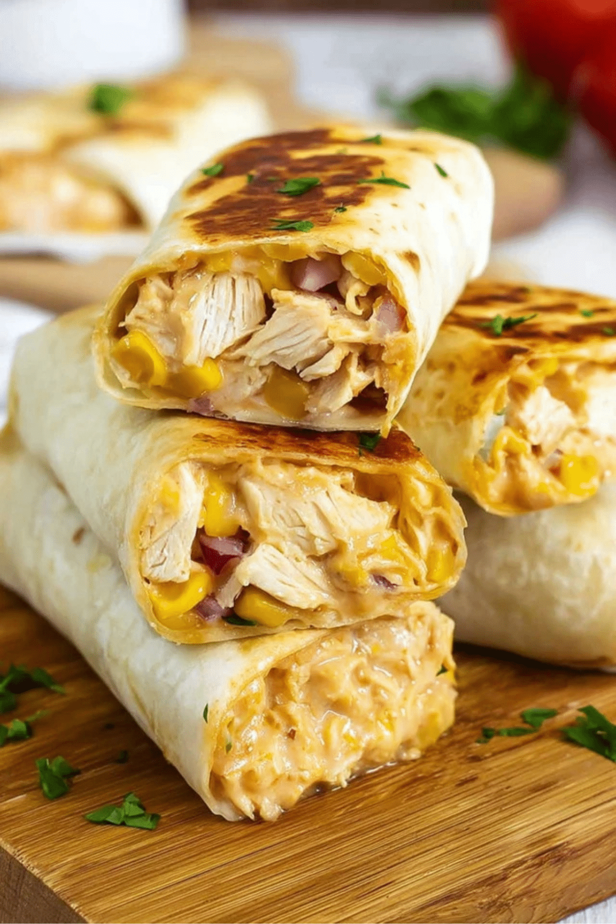 Easy Chicken Wraps