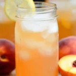Homemade Peach Lemonade