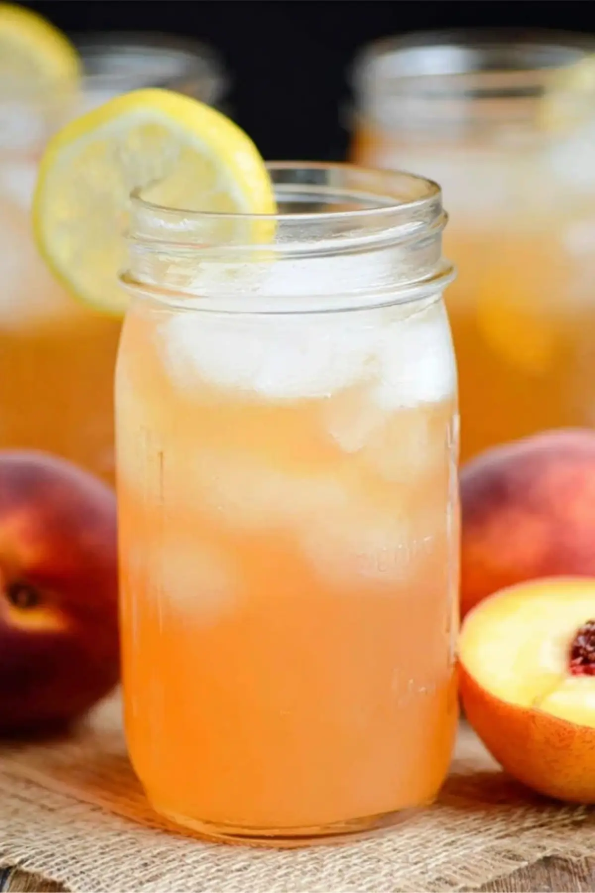 Homemade Peach Lemonade Homemade Peach Lemonade