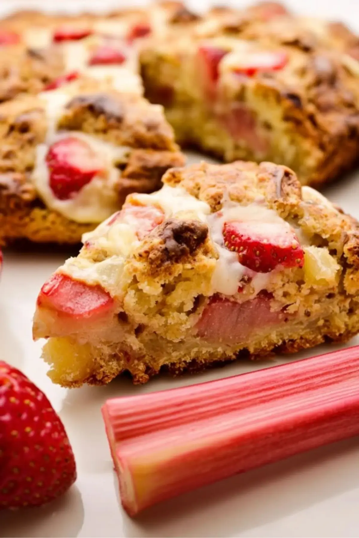 Keto Strawberry Rhubarb Scones Keto Strawberry Rhubarb Scones