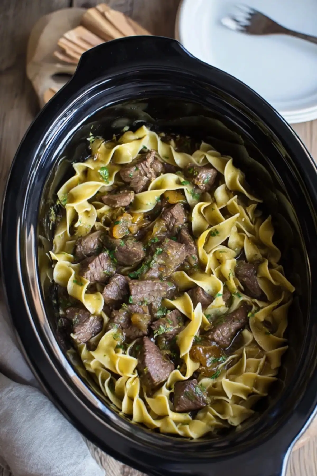 Slow Cooker Beef and Noodles Slow Cooker Beef and Noodles