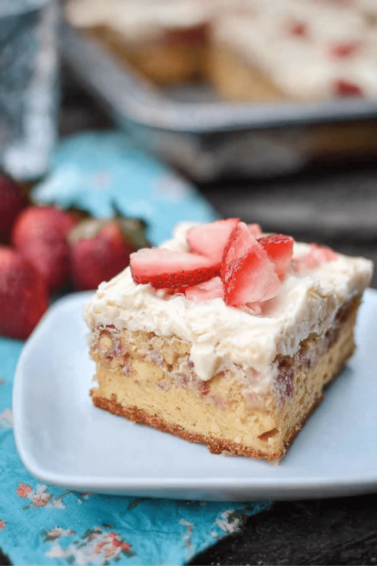 Keto Rhubarb Dream Bars