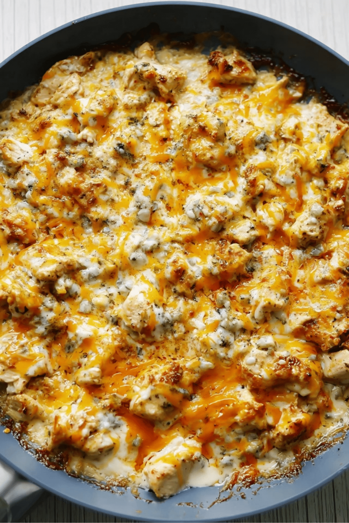 Keto Buffalo Chicken Skillet