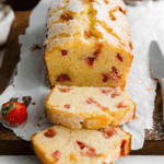 Strawberry Rhubarb Pound Cake