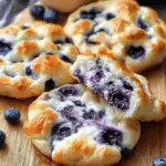Cottage Cheese Blueberry Cloud Bread