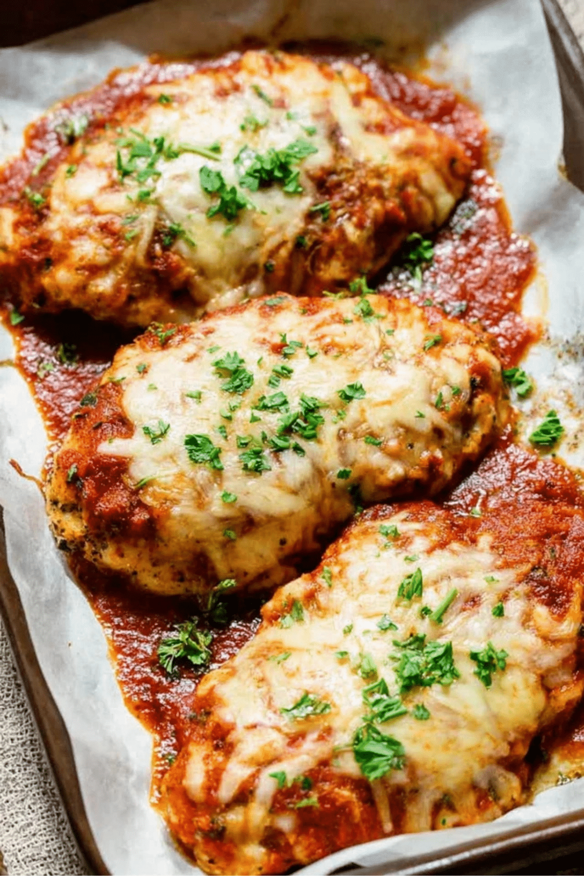 Keto Chicken Parmesan