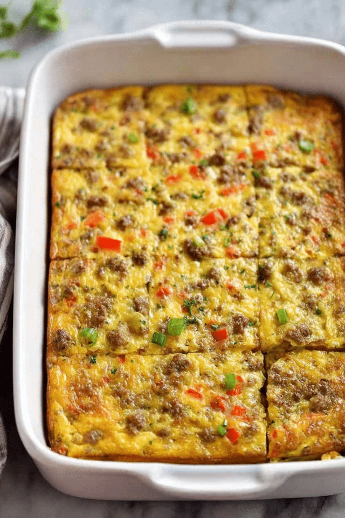 Sausage and Egg Breakfast casserole