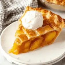 Peach Pie Recipe