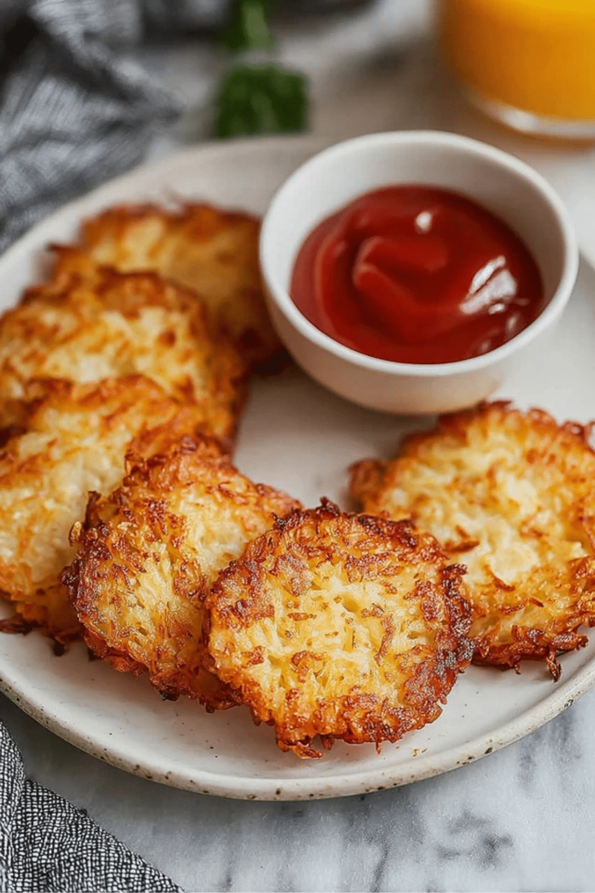 Air Fryer Hash Browns From Scratch