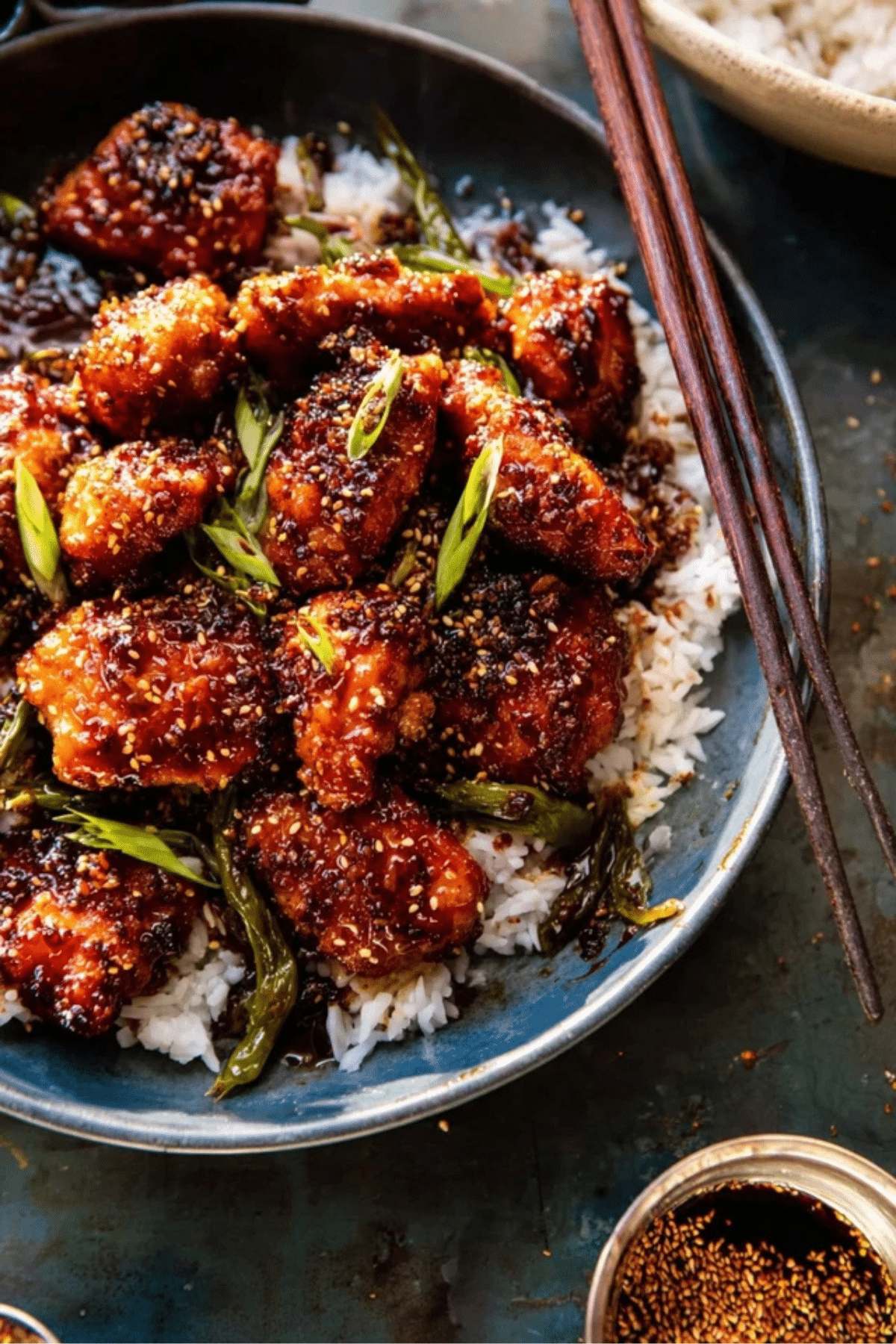 Honey Garlic Chicken.