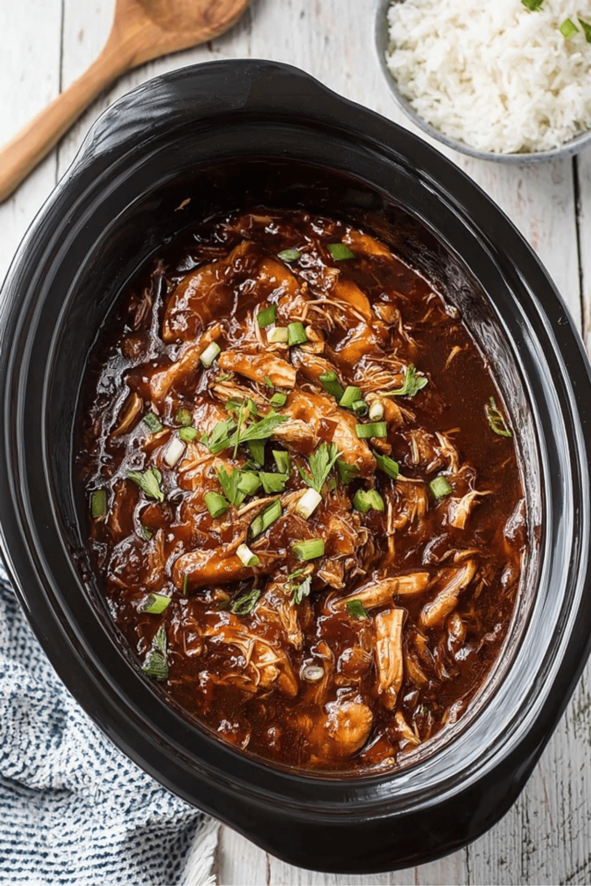 Crock Pot Bourbon Chicken