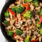 Keto Low Carb Chicken Stir Fry