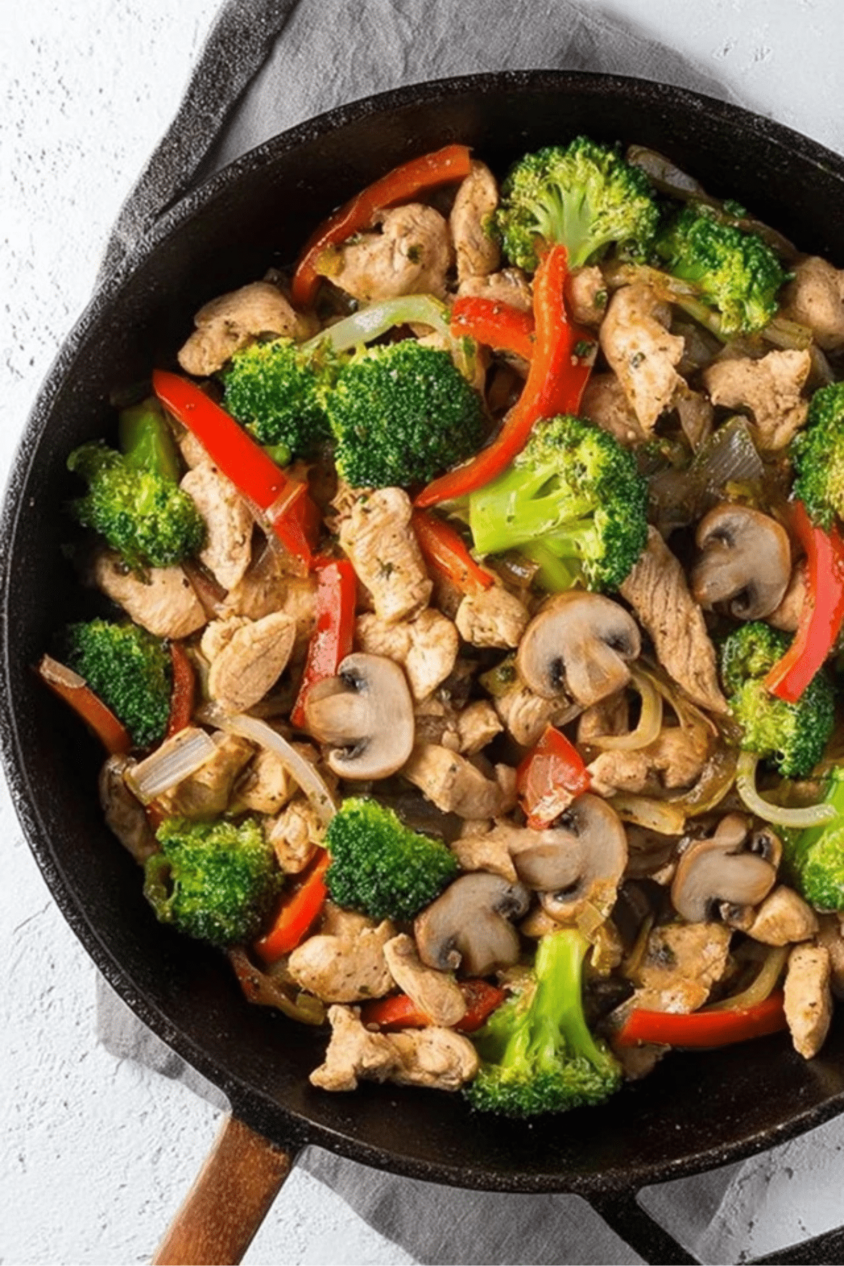 Keto Low Carb Chicken Stir Fry