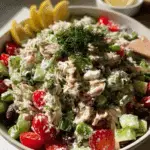Greek Tzatziki Chicken Salad