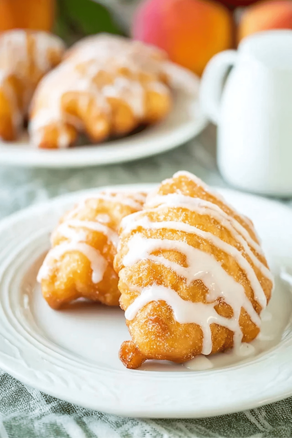 Fresh Peach Fritters