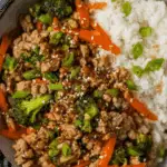 Ground Turkey Teriyaki Stir Fry