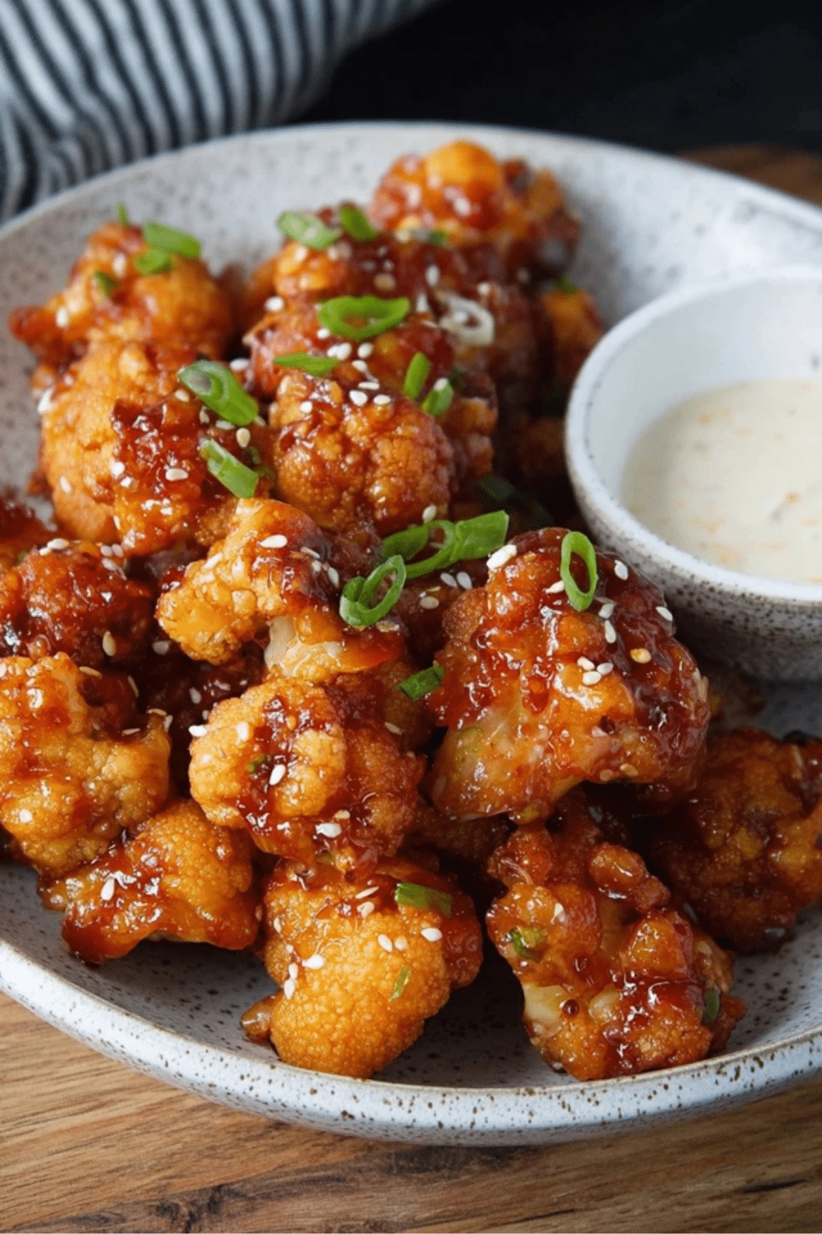 Sweet Chili Cauliflower Wings