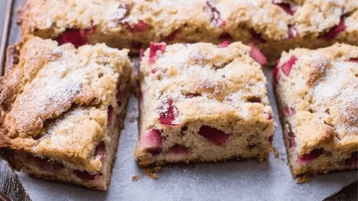 Rhubarb Breakfast Cake